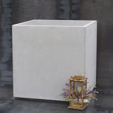 Горшок бетонный Верона XL 100x100x100 см, уличный садовый Футеровка крошкой