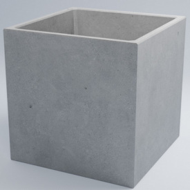 Горшок бетонный Верона XL 100x100x100 см, уличный садовый RAL K7 Classic