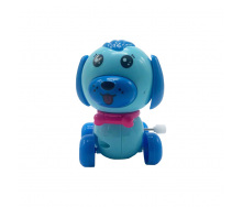 Заводная игрушка Собачка Bambi 665 8 см Синий