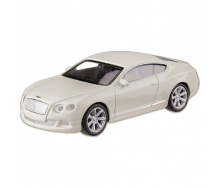 Машина металлическая BENTLEY CONTINENTAL GT WELLY 44036CW масштаб 1:43 Белый