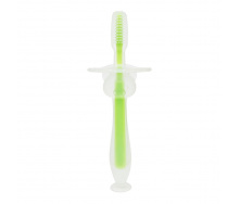 Силіконова зубна щітка Mumlove MGZ-0707(Green) з обмежувачем
