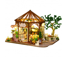 Ляльковий будинок-конструктор Diy House ES013-A Flower House Coffee Shop 13118-83459