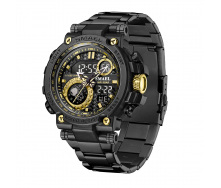 Тактичний наручний годинник Smael 8095 Black (16687-hbr)