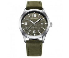 Водостійкий механічний годинник Ochstin Military silver