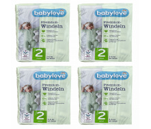 Дитячі одноразові підгузники Babylove Premium 2 mini ( 3-6 ) кг 168 шт