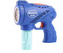 Іграшковий дитячий пістолет який генерує бульбашки Space Bubble Gun синій (AUAU06)