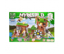 Конструктор Bambi MINECRAFT LB1138 653 деталі