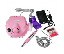 Машинка для манікюру та педикюру фрезер Beauty nail DM-202 Pink
