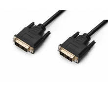Кабель PrologiX DVI/DVI M/M Single link 181 3 м Black PR-DVI-DVI-P-05-28-3m