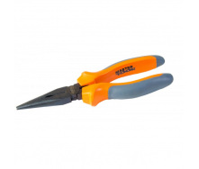 Щипці прямі 180 мм С50 фосфатовані HRC 55~65 MASTERTOOL GM (25-2180)