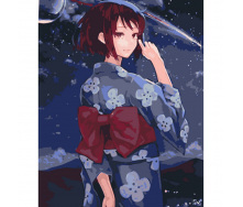 Картина за номерами без підрамника Mitsuha Miyamizu Art Craft  10622-ACNF 40х50 см