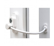 Дитячий замок на вікна Penkid Safety Lock із тросом Білий