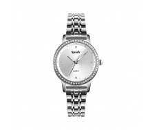 Жіночий годинник Spark Odeon зі Swarovski Білий (Z1311S)