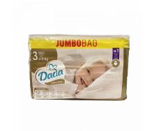 Дитячі одноразові підгузки Dada Extra Care Jumbo Bag 3 MIDI (4-9 кг) 96 шт