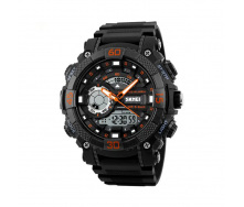 Годинник наручний чоловічий спортивний Skmei 1228 Black