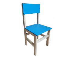 Дитячий стілець Игруша 28x28x62 см Синій (32с)