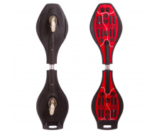 Роллерсерф двухколесный RipStik Рипстик Вейвборд SP-Sport SKULL SK-8833 Красный