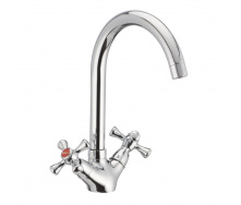 Змішувач для кухні Haiba Smes 275 Хром HB0379