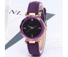 Трендовий наручний годинник Starry Sky Watch purple (hub_3k7v4b)