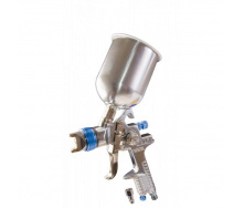 Краскопульт MASTERTOOL HVLP ВБ 600 мл алюміній Ø1.4 мм 150-220 л/хв 3-4 бар тип А 80-8905