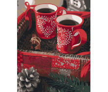 Картина за номерами Art Craft Різдвяна кава 40*50 см 12133-AC