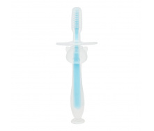 Силіконова зубна щітка Mumlove MGZ-0707(Blue) з обмежувачем
