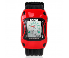 Годинник наручний дитячий Skmei 0961 Червоний 0961RD (15870-hbr)