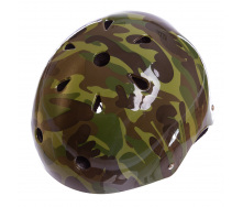 Шлем для экстремального спорта Zelart SK-5616-010 р-р L-56-58 камуфляж зеленый