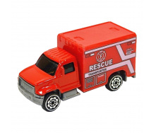 Машинка игрушечная Спецтехника АвтоПром 7637 масштаб 1:64 металлическая Rescue