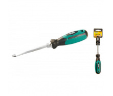 Викрутка плоска SL6*100 посилена MASTERTOOL GM (45-8610)