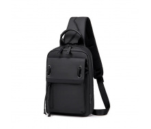 Сумка-слінг через плече Arctic Hunter XB00526 28*19*6 см Чорний