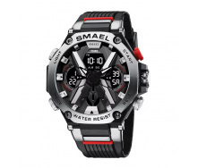 Тактичний наручний годинник Smael 8087 Black (16682-hbr)