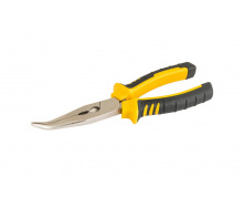 Щипці гнуті 200 мм С55 HRC 45~50 MASTERTOOL GM (23-3200)