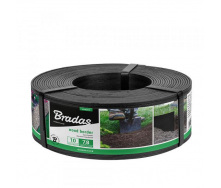 Бордюр Wood Border 78х28 мм 10 м чорний Bradas