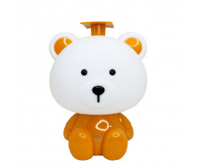 Нічник дитячий Ведмідь Mega Zayka MGZ-1406 Orange мережевий живлення від USB