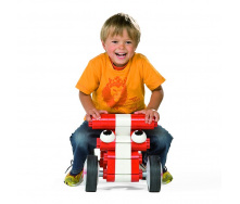 Дитячий конструктор Kiditec 1180 Multicar Машина для дітей Червоний (1728)