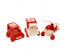 Набір машинок Kid cars Швидка Wader (39549)