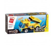 Детский конструктор Qman 1408 транспорт Semi Trailer