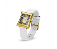 Жіночий годинник Spark Cardo 3x3 см зі Swarovski Білий (ZCR30C)