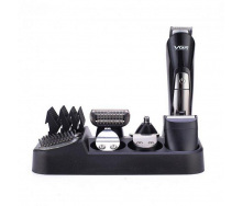 Тример акумуляторний багатофункціональний VGR V-012 6в1 5W Black-Grey (3_03125)