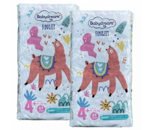 Підгузники Babydream FUN&FIT 4+ maxi 9-20 кг 88 шт