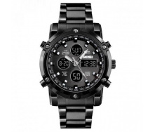 Чоловічий наручний годинник Skmei Molot Limited AllBlack Чорний