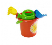 Набір пісочний Doloni Toys №1 в сітці 013555/1 Помаранчевий