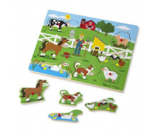 Звуковий пазл для малюків Melissa&Doug