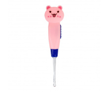 Вушний ліхтарик для дітей Mega Zayka MGZ-0708(Pink Cat) зі змінними насадками