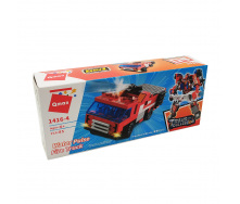 Детский конструктор Qman 1416 транспорт Water Pulse Fire Truck
