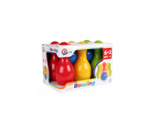 Іграшка Technok Toys Набір для гри в боулінг 8 шт Різнокольоровий ЦБ-00111416 (SKT000438840)