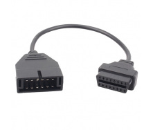 Перехідник з OBD2 16pin BTB мама на GM 12pin тато GM12 Daewoo Lanos Sens