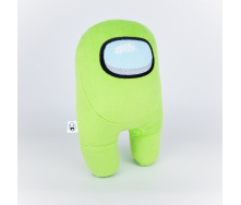 М'яка іграшка Weber Toys космонавт Among Us 20см Зелений (WT6674)