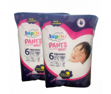 Нічні підгузники-трусики Lupilu Premium extra large 6 15+ кг 36 шт